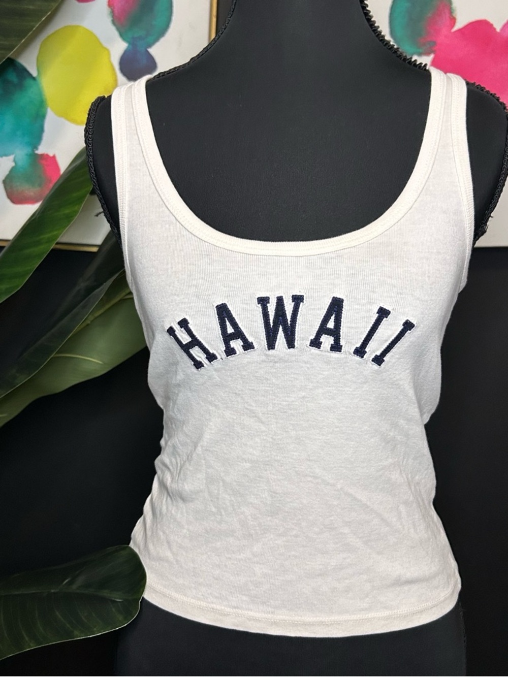 Brandy Melville Hawaii Tank Top - Women's Sleeveless Tee